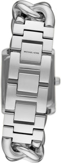 Michael Kors Emery Three Hand White Dial Silver Steel Strap Watch For Women - MK7438