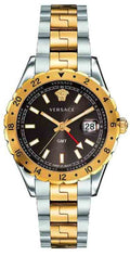 Versace Hellenyium Quartz Brown Dial Two Tone Steel Strap Watch For Men - V11040015Â 