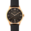 Tissot Chemin Des Tourelles Automatic Brown Dial Brown Leather Strap Watch For Men - T099.407.36.448.00