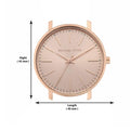 Michael Kors Pyper Quartz Rose Gold Dial Rose Gold Mesh Strap Watch For Women - MK4340