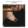 Daniel Wellington Iconic Chronograph St Mawes Brown Dial Brown Leather Strap Watch For Men - DW00100640