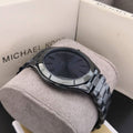 Michael Kors Runway Quartz Blue Dial Blue Steel Strap Watch For Women - MK3419