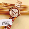 Michael Kors Brynn Analog Rose Gold Dial Rose Gold Steel Strap Watch For Women - MK7318