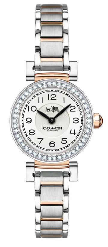 Coach Madison Silver Dial Two Tone Steel Strap Watch for Women - 14502404