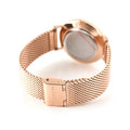 Coach Perry Silver Dial Rose Gold Mesh Bracelet Watch for Women - 14503386