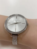 Michael Kors Jaryn Quartz Silver Dial Silver Steel Strap Watch For Women - MK3783