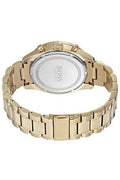 Hugo Boss Trophy White Dial Gold Steel Strap Watch for Men - 1513631