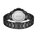 Hugo Boss Troper Chronograph Grey Dial Grey Steel Strap Watch For Men - 1514058