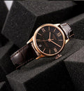 Tissot Chemin Des Tourelles Automatic Brown Dial Brown Leather Strap Watch For Men - T099.407.36.448.00