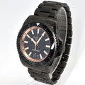 Gucci Dive Quartz Black Dial Black Steel Strap Watch For Men - YA136213