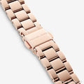 Michael Kors Sofie Analog Quartz Blue Dial Rose Gold Steel Strap Watch For Women - MK3971