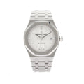 Audemars Piguet Royal Oak 50th Anniversary White Dial Silver Steel Strap Watch for Men - 15550ST.OO.1356ST.01