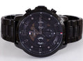 Tommy Hilfiger Classic Chronograph Black Dial Black Steel Strap Watch For Men - 1710494