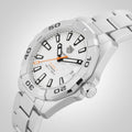 Tag Heuer Aquaracer Automatic White Dial Silver Steel Strap Watch for Men - WBD2111.BA0928