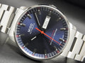 Mido Commander II Automatic Chronometer Blue Dial Silver Steel Strap Watch For Men - M021.431.11.041.00