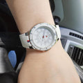 Tommy Hilfiger White Dial White Rubber Strap Watch for Women - 1781271