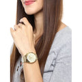 Tommy Hilfiger Mia Gold Dial Gold Mesh Bracelet Watch for Women - 1781488