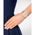 Tommy Hilfiger Carly Rose Gold Dial Rose Gold Steel Strap Watch for Women - 1781788