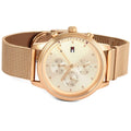 Tommy Hilfiger Blake Chronograph Rose Gold Dial Rose Gold Mesh Bracelet Watch For Women - 1781907