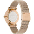 Tommy Hilfiger Jenna Quartz Rose Gold Dial Rose Gold Mesh Bracelet Watch For Women - 1781944