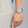 Tommy Hilfiger Harper Chronograph White Dial Silver Steel Strap Watch For Women - 1782222