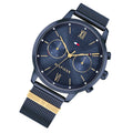 Tommy Hilfiger Blake Quartz Blue Dial Blue Mesh Bracelet Watch for Men - 1782305