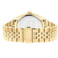 Tommy Hilfiger Monica Quartz Gold Dial Gold Steel Strap Watch For Women - 1782592