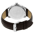 Tommy Hilfiger Oliver Quartz White Dial Brown Leather Strap Watch for Men - 1791304