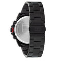 Tommy Hilfiger Blaze Chronograph Black Dial Black Steel Strap Watch For Men - 1792030