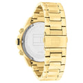 Tommy Hilfiger Lars Chronograph Quartz Gold Dial Gold Steel Strap Watch For Men - 1792060