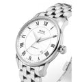 Mido Baroncelli III Automatic Silver Dial Silver Steel Strap Watch For Men - M8600.4.21.1