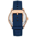 Michael Kors Cunningham Multifunction Blue Dial Blue Rubber Strap Watch For Men - MK7163