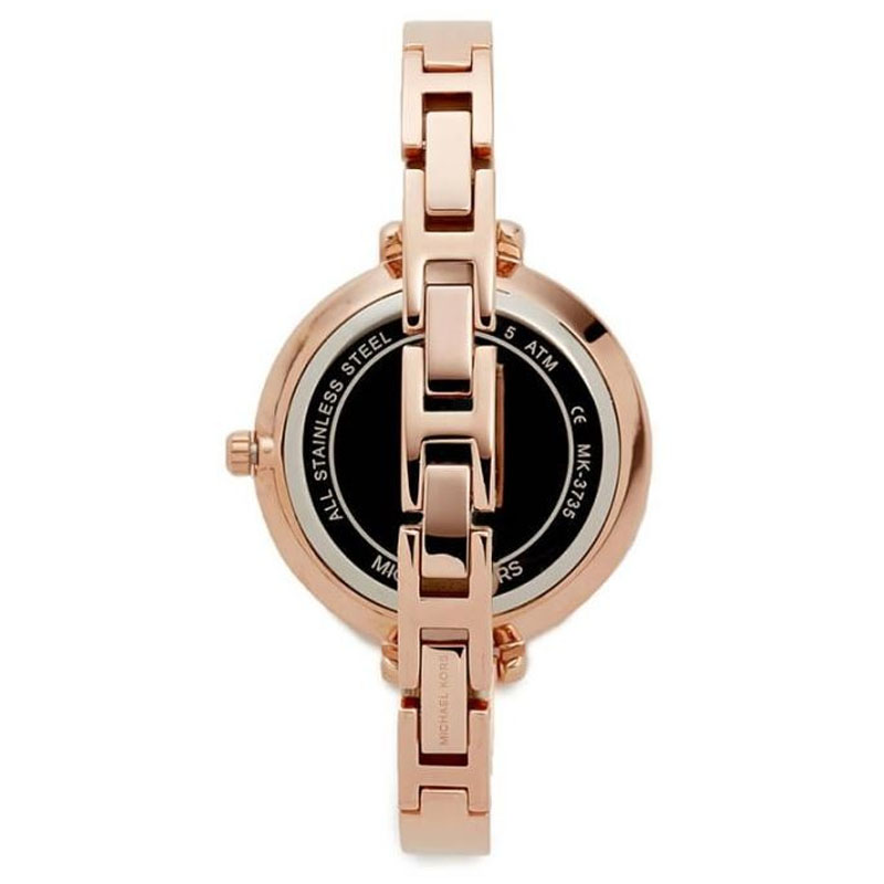 Michael Kors Jaryn Quartz Rose Gold Dial Rose Gold Steel Strap Watch For Women - MK3735