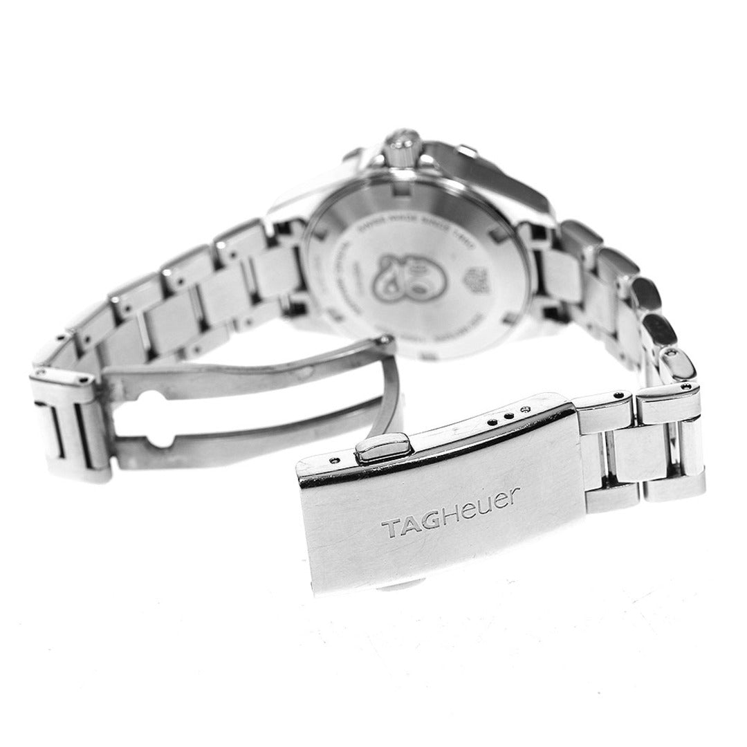 Tag Heuer Aquaracer Diamonds Mother of Pearl White Dial Silver Steel Strap Watch for Women - WBD1415.BA0741