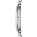 Emporio Armani Gianni T-Bar Mother of Pearl Dial Silver Steel Strap Watch For Women - AR1908