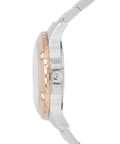 Guess Mist Quartz Silver Dial Two Tone Steel Strap Watch For Women - W0443L4