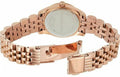 Michael Kors Lexington Quartz Pink Dial Rose Gold Steel Strap Watch For Women - MK3273