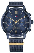 Tommy Hilfiger Blake Quartz Blue Dial Blue Mesh Bracelet Watch for Men - 1782305