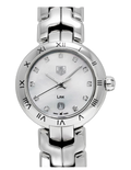 Tag Heuer Link Diamonds Mother of Pearl Dial Silver Steel Strap Watch for Women -  WAT1417.BA0954