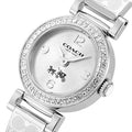 Coach Madison White Dial Silver Steel Strap Watch for Women - 14502201