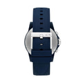 Armani Exchange Outerbanks Chronograph Blue Dial Blue Silicone Strap Watch For Men - AX7128