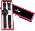 Tissot Supersport Chrono Giro D'Italia Black Dial Black Nylon Strap Watch for Men - T125.617.37.051.00