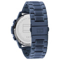 Tommy Hilfiger Luca Chronograph Quartz Grey Dial Blue Steel Strap Watch For Men - 1710493