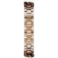 Guess Vanity Rose Gold Dial Rose Gold Steel Strap Watch for Women - W1029L3