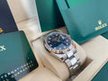 Rolex Datejust 41 Oyster Blue Dial Two Tone Oystersteel & White Gold Strap Watch for Men - M126334-0015