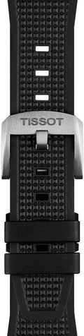 Tissot PRX Black Dial Black Rubber Strap Watch For Men - T137.410.17.051.00