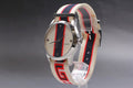 Gucci G Timeless Quartz White Dial Two Tone NATO Strap Watch For Men - YA1264071