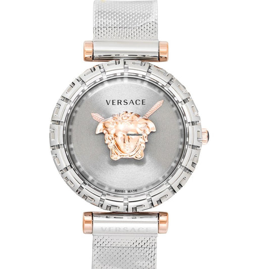 Versace Palazzo Empire Silver Dial Silver Mesh Bracelet Watch for Women - VEDV00419