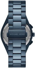 Michael Kors Lennox Chronograph Blue Dial Blue Steel Strap Watch For Women - MK9147