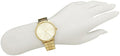 Michael Kors Jaryn Analog Quartz Gold Dial Gold Steel Strap Watch For Women - MK3500